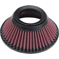 0206-0098-A - Performance Machine Replacement Filter for Max HP Air Cleaners For Harley Davidson FLD 1690 2012-2013 - Black/Red