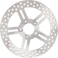 0131-1584 - Performance Machine One Piece Brake Disc For Harley Davidson FLHR 1450 2000-2003 Front 11.5" - Silver