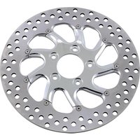 0133-1522TORRS-CH - Performance Machine Two Piece Brake Disc For Harley Davidson FLHR 1450 2000-2006 - Chrome