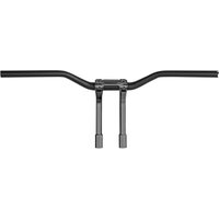 Image of 0208-2186M-SMB - Performance Machine Phatbar Handlebars & Riser Kit 63.5 mm (2-1/2") - Black