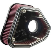 2.8M8BP - Alloy Art Boom Box Air Cleaner Kit For Harley Davidson FLDE 1750 2018-2020 2.8" Height Version