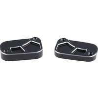 Image of HD-TOU038 - Cult Werk Brake & Clutch Cylinder Covers For Harley Davidson FLHCS 1868 2022-2024 - Black