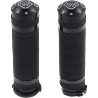 HD-UNI017 - Cult Werk Grip System Grips For Harley Davidson FLFBS 1868 2022-2024 - Black