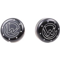 HD-BRO036 - Cult Werk Axle Covers For Harley Davidson FLDE 1750 2018-2020 - Black