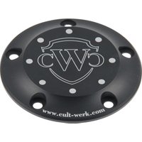 HD-UNI037 - Cult Werk Ignition Cover Twin Cam For Harley Davidson FLD 1690 2012-2013 - Black