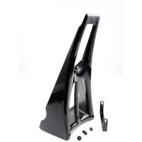 Image of HD-TOU030 - Cult Werk Spoiler Custom For Harley Davidson FLHR 1690 2016 Front - Black