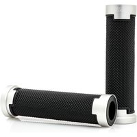 80912 - Daytona Grippy Grip GGDM-Base Grips - Black/Silver
