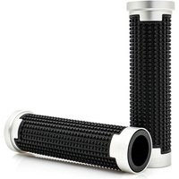 80915 - Daytona Grippy Grip GGDM-Cross Grips - Black/Silver