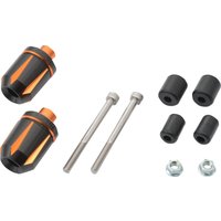 88059 - Daytona TKM-2 Handlebar Ends - Black/Orange
