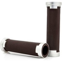 80913 - Daytona Grippy Grip GGDM-Base Grips - Brown/Silver