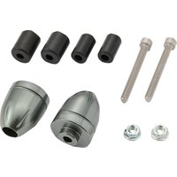 80911 - Daytona "BULLET" Handlebar Ends - Gun Metal Grey
