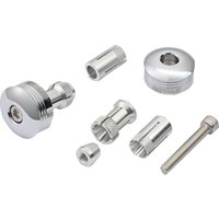 81229 - Daytona "RING" Handlebar Ends CNC - Chrome