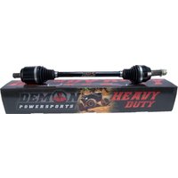 PAXL-6058HD - Demon Heavy Duty Axle For Polaris Brutus 1000 4X4 2015-2016 Fits Front Left Or Right - Black