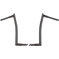907016-B - Fat Baggers Inc. 1-1/4" EZ Install Pointed Top Handlebar For Harley Davidson FLD 1690 2012-2013 40.5 cm (16") - Black