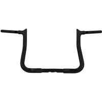 945011-B - Fat Baggers Inc. 1-1/4" EZ Install Pointed Top Handlebar For Harley Davidson FLHX 1923 2024-2025 28 cm (11") - Black
