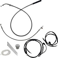 Image of 149014 - Fat Baggers Inc. EZ Install Kit For Harley Davidson FLHX 1923 2024-2025 35.5 cm (14") - Chrome