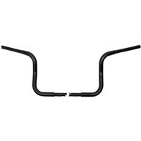903010-B - Fat Baggers Inc. 1-1/4" EZ Install Round Top Handlebar For Harley Davidson FLH 1868 2021 25.5 cm (10") - Black