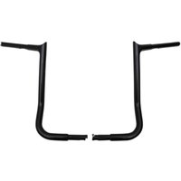 Image of 905016-B - Fat Baggers Inc. 1-1/4" EZ Install Pointed Top Handlebar For Harley Davidson FLH 1868 2021 40.5 cm (16") - Black