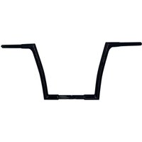 707012-B - Fat Baggers Inc. 1-1/4" EZ Install Flat Top Handlebar For Harley Davidson FLD 1690 2012-2013 - Black