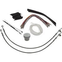 Image of 109714 - Fat Baggers Inc. Control Installation Kit For Harley Davidson FLHTCUSE3 1800 2008 35.5 cm (14") - Chrome