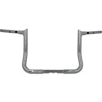 Image of 945012 - Fat Baggers Inc. 1-1/4" EZ Install Pointed Top Handlebar For Harley Davidson FLHX 1923 2024-2025 30.5 cm (12") - Chrome