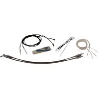 Image of 109214 - Fat Baggers Inc. Control Installation Kit For Harley Davidson FLHT 1750 2019-2020 35.5 - 40.5 cm (14" - 16") - Chrome