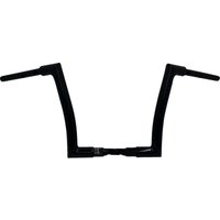 648012-B - Fat Baggers Inc. 1-1/2" EZ Install Flat Top Handlebar For Harley Davidson FLHX 1923 2024-2025 - Black