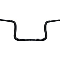 943010-B - Fat Baggers Inc. 1-1/4" EZ Install Round Top Handlebar For Harley Davidson FLHX 1923 2024-2025 25.5 cm (10") - Black