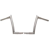 907010 - Fat Baggers Inc. 1-1/4" EZ Install Pointed Top Handlebar For Harley Davidson FLD 1690 2012-2013 25.5 cm (10") - Chrome