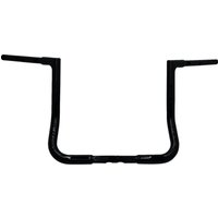 745014-B - Fat Baggers Inc. 1-1/4" EZ Install Flat Top Handlebar For Harley Davidson FLHX 1923 2024-2025 - Black