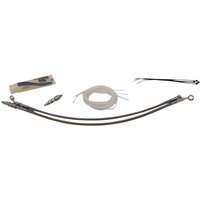 Image of 109314 - Fat Baggers Inc. Control Installation Kit For Harley Davidson FLTRU 1690 2016 35.5 - 40.5 cm (14" - 16") - Chrome