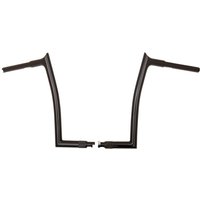 908014-B - Fat Baggers Inc. 1-1/4" EZ Install Pointed Top Handlebar For Harley Davidson FLHRXS 1750 2018 35.5 cm (14") - Black
