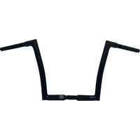 748012-B - Fat Baggers Inc. 1-1/4" EZ Install Flat Top Handlebar For Harley Davidson FLHX 1923 2024-2025 - Black