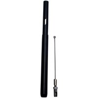 Image of 109814 - Fat Baggers Inc. EZ Install Clutch Cable Extension For Harley Davidson FLFBS 1868 2021-2024 +15.2 cm (6") - Black/Silver