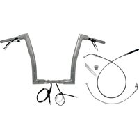 649914 - Fat Baggers Inc. 1-1/2" EZ Install Flat Top Handlebar For Harley Davidson FLHX 1923 2024-2025 - Chrome