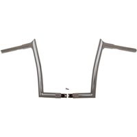 906012 - Fat Baggers Inc. 1-1/4" EZ Install Pointed Top Handlebar For Harley Davidson FLTRK 1868 2021-2022 30.5 cm (12") - Chrome