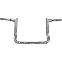 845012 - Fat Baggers Inc. 1-1/2" EZ Install Pointed Top Handlebar For Harley Davidson FLHX 1923 2024-2025 - Chrome