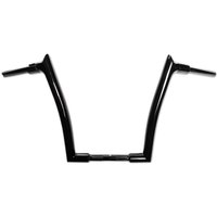 807014-B - Fat Baggers Inc. 1-1/2" EZ Install Pointed Top Handlebar For Harley Davidson FLHR 1584 2008 - Black