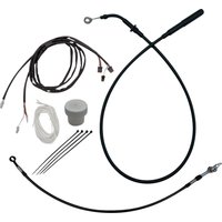 Image of 119012-B - Fat Baggers Inc. EZ Install Kit For Harley Davidson FLH 1868 2021 30.5 cm (12") - Black