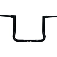 645014-B - Fat Baggers Inc. 1-1/2" EZ Install Flat Top Handlebar For Harley Davidson FLHX 1923 2024-2025 - Black
