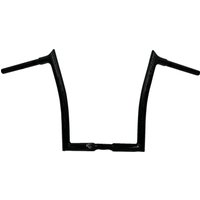 948014-B - Fat Baggers Inc. 1-1/4" EZ Install Pointed Top Handlebar For Harley Davidson FLHX 1923 2024-2025 35.5 cm (14") - Black