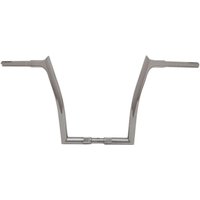 908014 - Fat Baggers Inc. 1-1/4" EZ Install Pointed Top Handlebar For Harley Davidson FLHRXS 1750 2018 35.5 cm (14") - Chrome