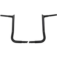 905014-B - Fat Baggers Inc. 1-1/4" EZ Install Pointed Top Handlebar For Harley Davidson FLH 1868 2021 35.5 cm (14") - Black