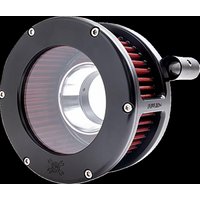 Image of 5444 - Feuling Parts BA Air Cleaner Kit For Harley Davidson FLD 1690 2012-2013 - Black/Clear/Red