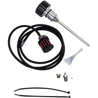 3086 - Feuling Parts Vented Dipstick For Harley Davidson FLDE 1750 2018-2020 - Black