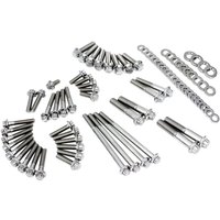 3028 - Feuling Parts 12-Point External Primary/Transmission Engine Fastener Kit For Harley Davidson FLDE 1750 2018-2020 - Silver