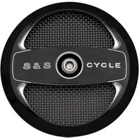 170-0214 - S&S Cycle Air 1 Stealth Air Cleaner Cover For Harley Davidson FLD 1690 2012-2013 - Black