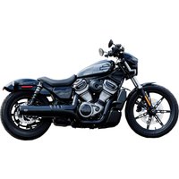 Image of 550-1074 - S&S Cycle 4-1/2" Grand National Silencer For Harley Davidson RH 975 ABS 2022-2023 - Guardian Black
