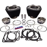 910-0685 - S&S Cycle Big Bore Cylinder Kit For Harley Davidson FLFBS 1868 2018-2024 - Black