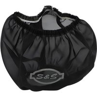 170-0197 - S&S Cycle Tall Pre-filter Rain Sock for Super Stock Air Cleaner For Harley Davidson FLD 1690 2012-2013 - Black